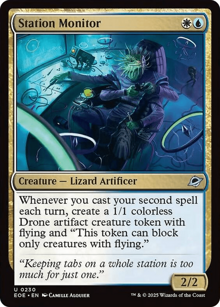 Station Monitor [Edge of Eternities] MTG Single Magic: The Gathering  | Multizone: Comics And Games