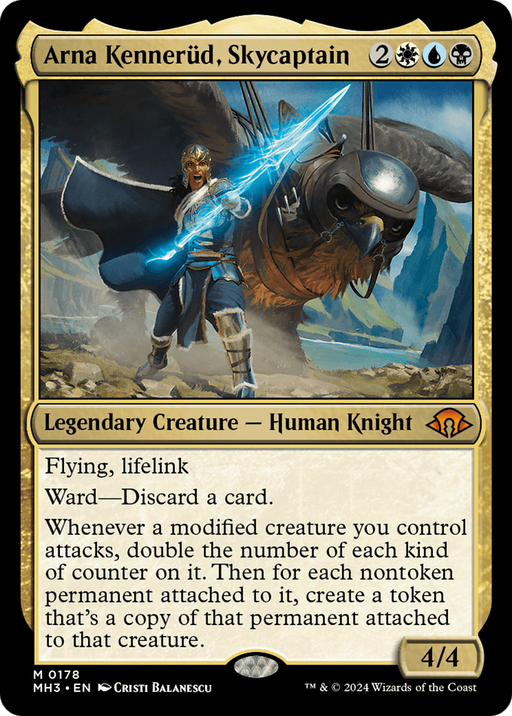 Arna Kennerud, Skycaptain [Modern Horizons 3] MTG Single Magic: The Gathering  | Multizone: Comics And Games