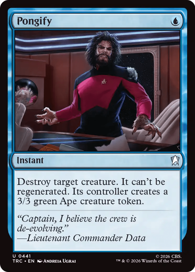 Pongify [Star Trek Commander] MTG Single Magic: The Gathering  | Multizone: Comics And Games