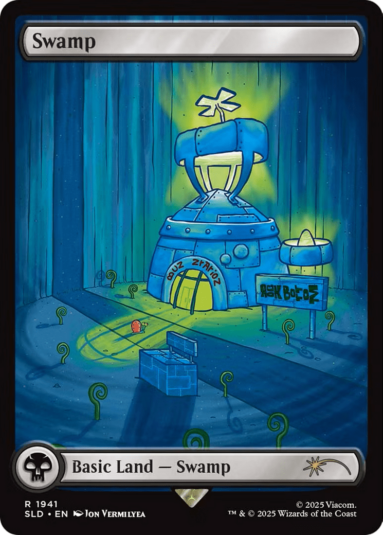 Swamp (1941) [Secret Lair Drop Series] MTG Single Magic: The Gathering  | Multizone: Comics And Games