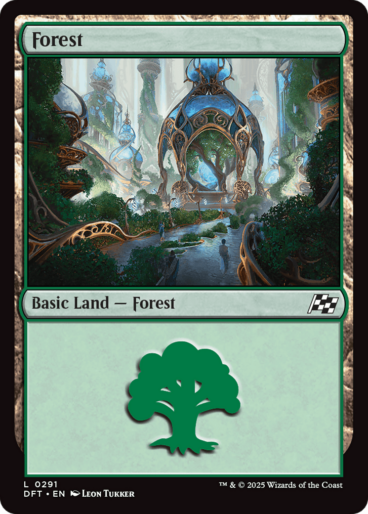 Forest (0291) [Aetherdrift] MTG Single Magic: The Gathering  | Multizone: Comics And Games