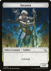Soldier // Kraken Double-Sided Token [March of the Machine Tokens] MTG Single Magic: The Gathering  | Multizone: Comics And Games