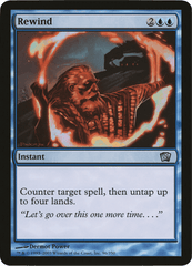 Rewind (Oversized) [Eighth Edition Box Topper] MTG Single Magic: The Gathering  | Multizone: Comics And Games