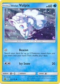 Alolan Vulpix (21a/145) (Alternate Art Promo) [Sun & Moon: Guardians Rising] Pokemon Single Pokémon  | Multizone: Comics And Games