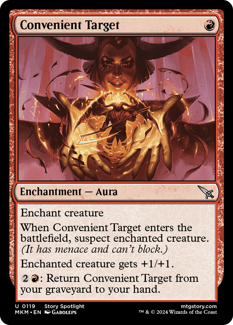 Convenient Target [Murders at Karlov Manor] MTG Single Magic: The Gathering  | Multizone: Comics And Games