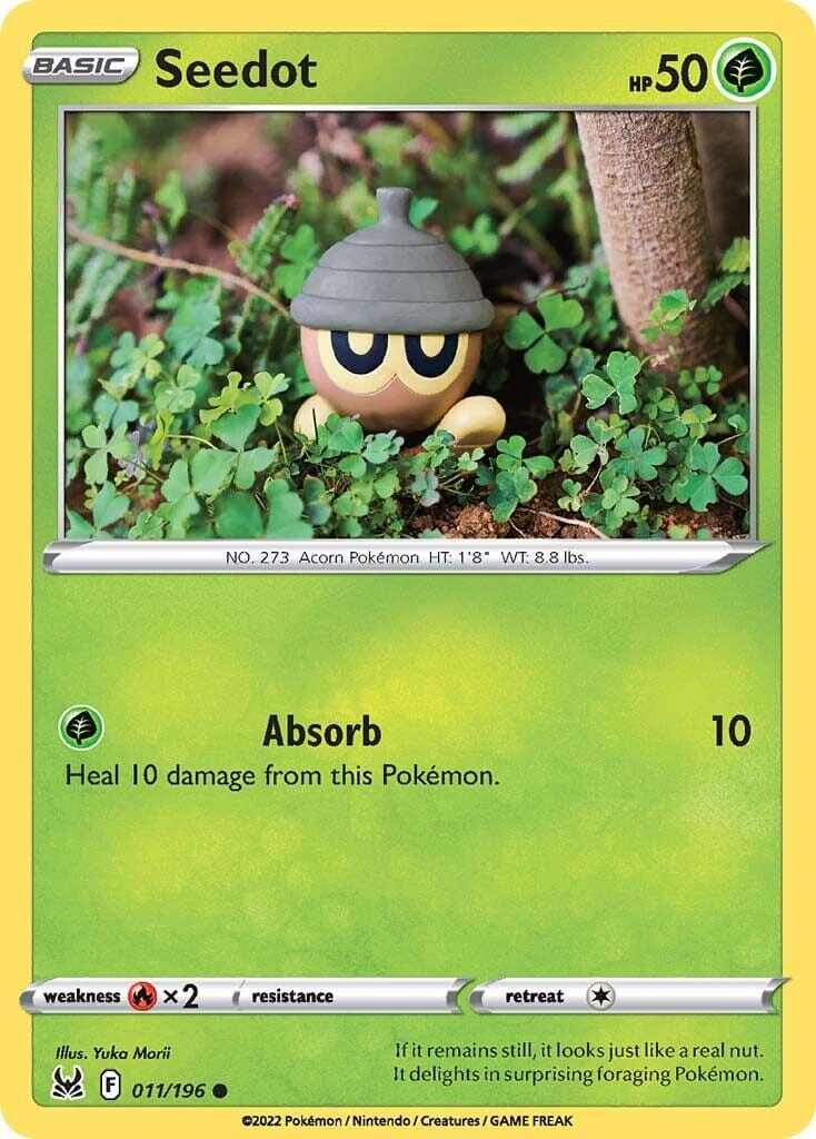 Seedot (011/196) [Sword & Shield: Lost Origin] Pokemon Single Pokémon  | Multizone: Comics And Games