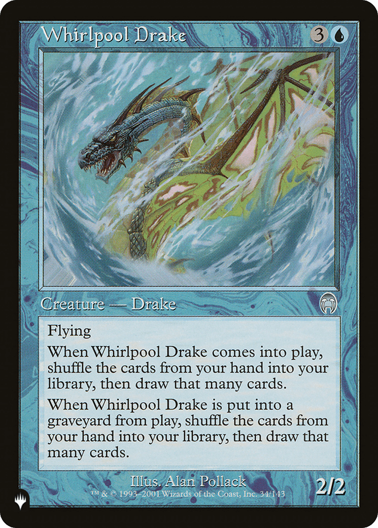 Whirlpool Drake [The List] MTG Single Magic: The Gathering  | Multizone: Comics And Games