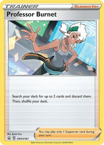Professor Burnet (SWSH167) [Sword & Shield: Black Star Promos] Pokemon Single Pokémon  | Multizone: Comics And Games