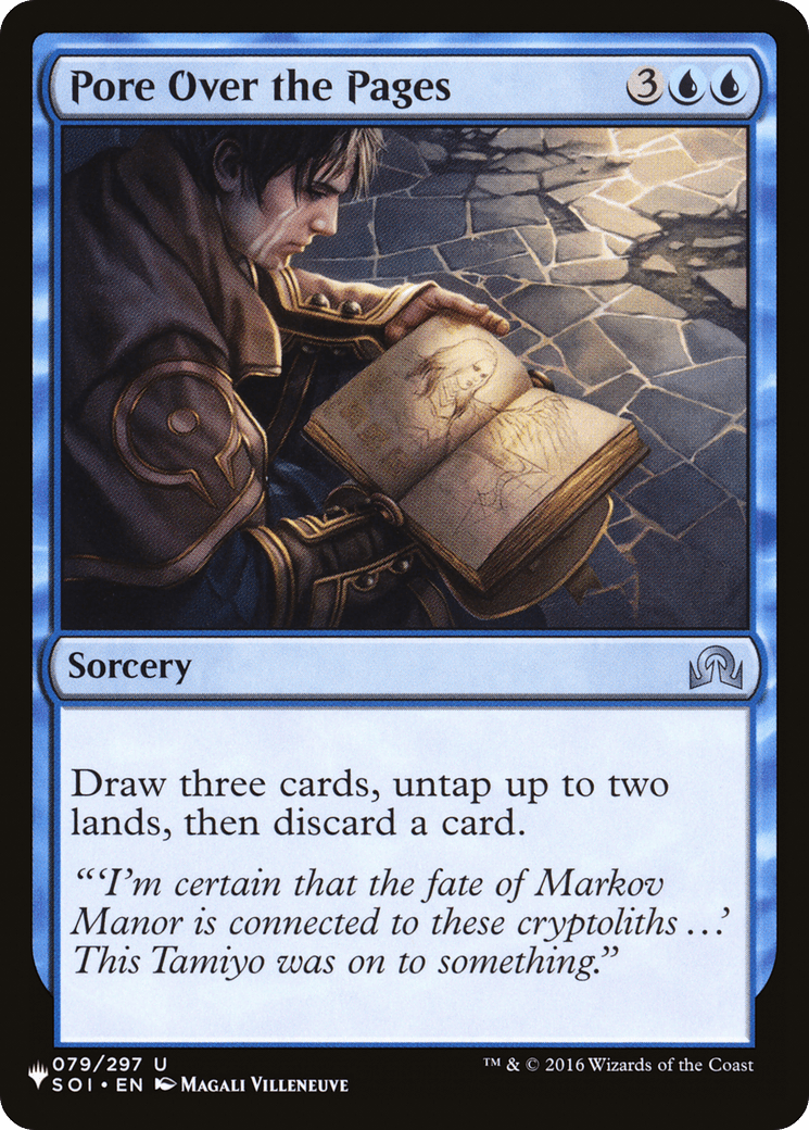 Pore Over the Pages [The List] MTG Single Magic: The Gathering  | Multizone: Comics And Games