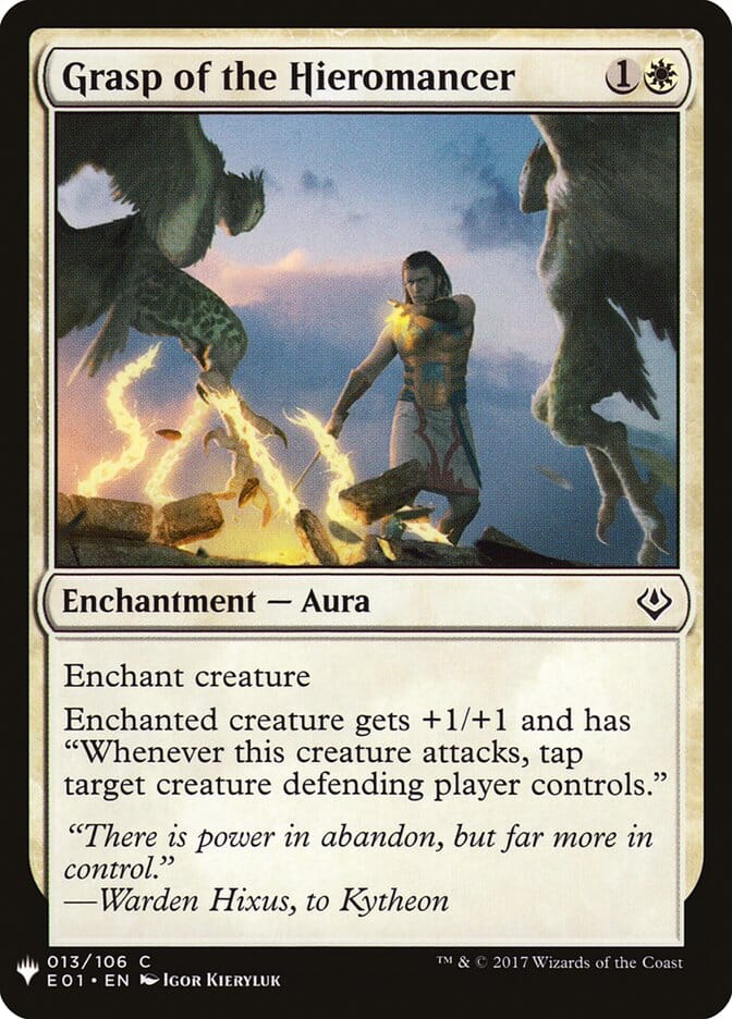 Grasp of the Hieromancer [Mystery Booster] MTG Single Magic: The Gathering  | Multizone: Comics And Games