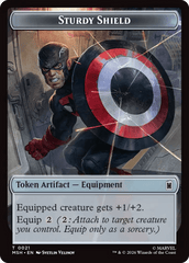 The Tiger God // Sturdy Shield Double-Sided Token [Marvel Super Heroes Tokens] | Multizone: Comics And Games