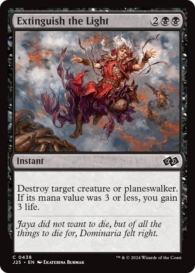 Extinguish the Light [Foundations Jumpstart] MTG Single Magic: The Gathering  | Multizone: Comics And Games