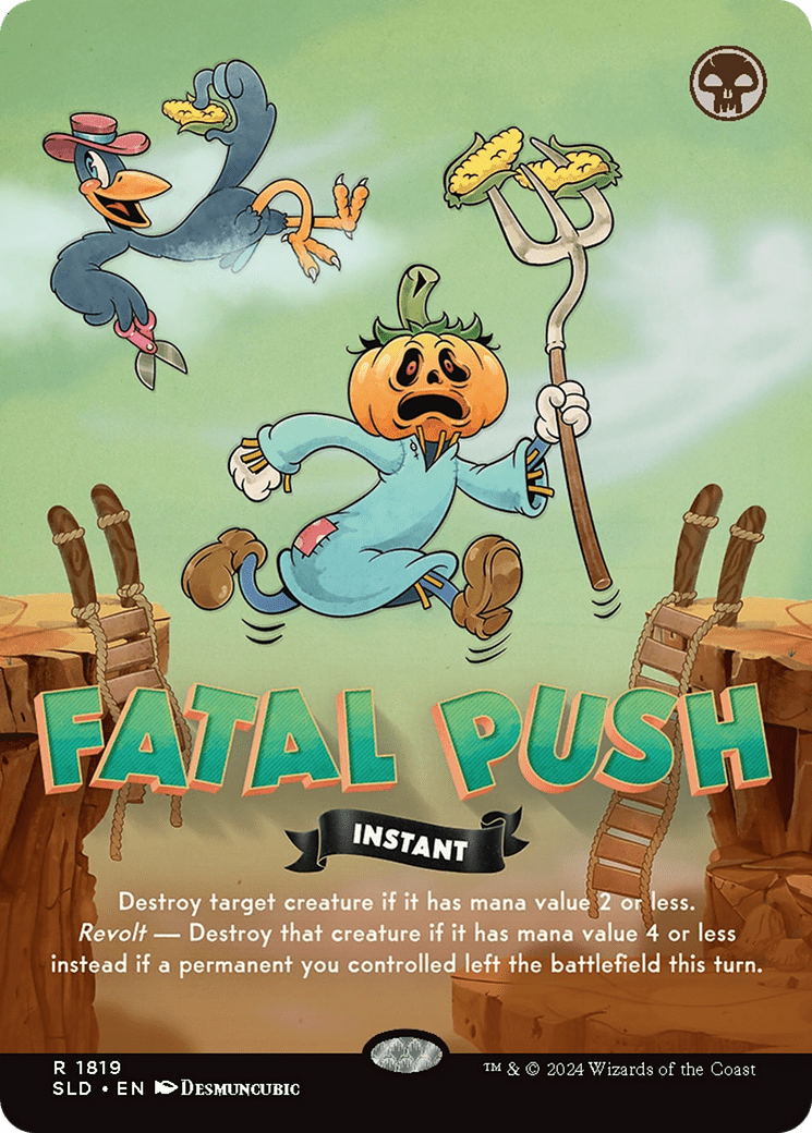 Fatal Push (1819) [Secret Lair Drop Series] MTG Single Magic: The Gathering  | Multizone: Comics And Games