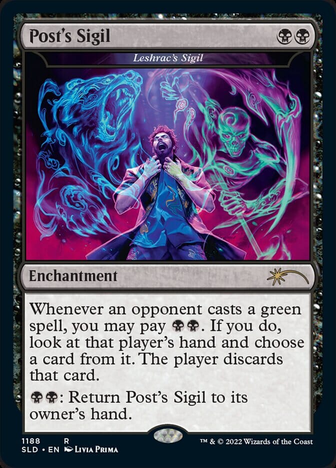 Post's Sigil - Leshrac's Sigil [Secret Lair Drop Series] MTG Single Magic: The Gathering  | Multizone: Comics And Games