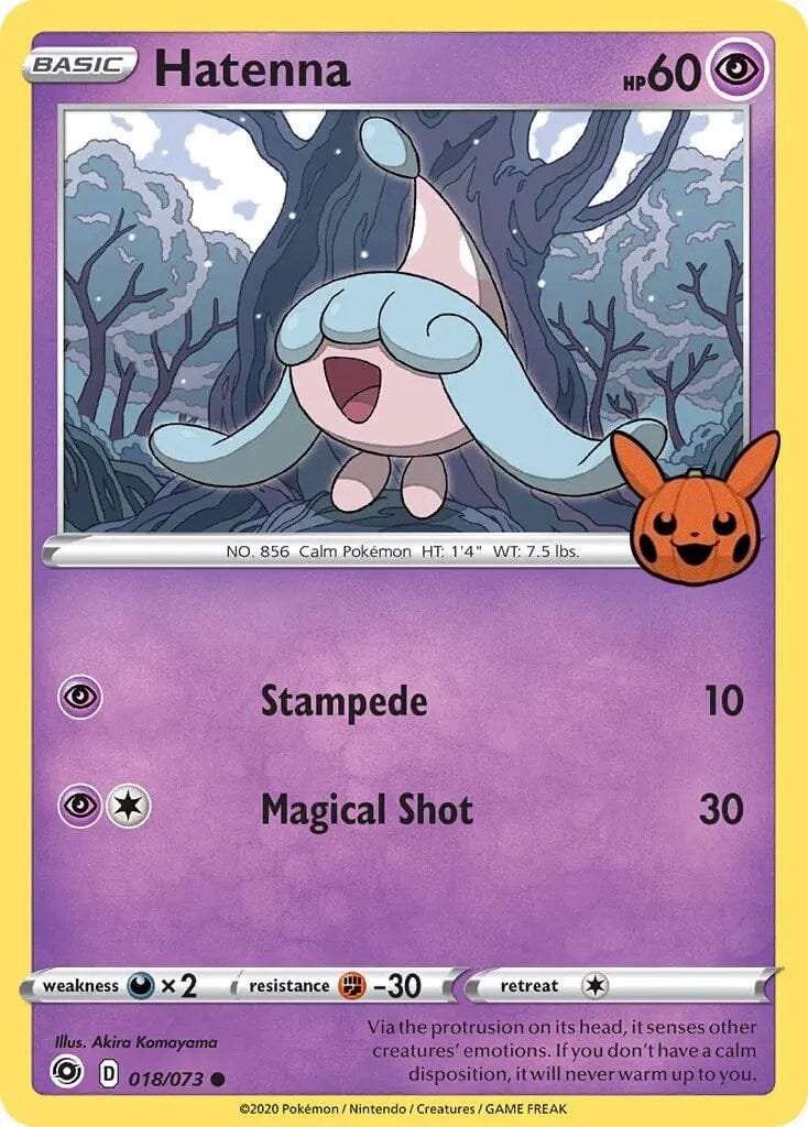 Hatenna (018/073) [Trick or Trade] Pokemon Single Pokémon  | Multizone: Comics And Games