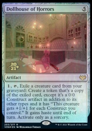 Dollhouse of Horrors [Innistrad: Crimson Vow Prerelease Promos] MTG Single Magic: The Gathering  | Multizone: Comics And Games