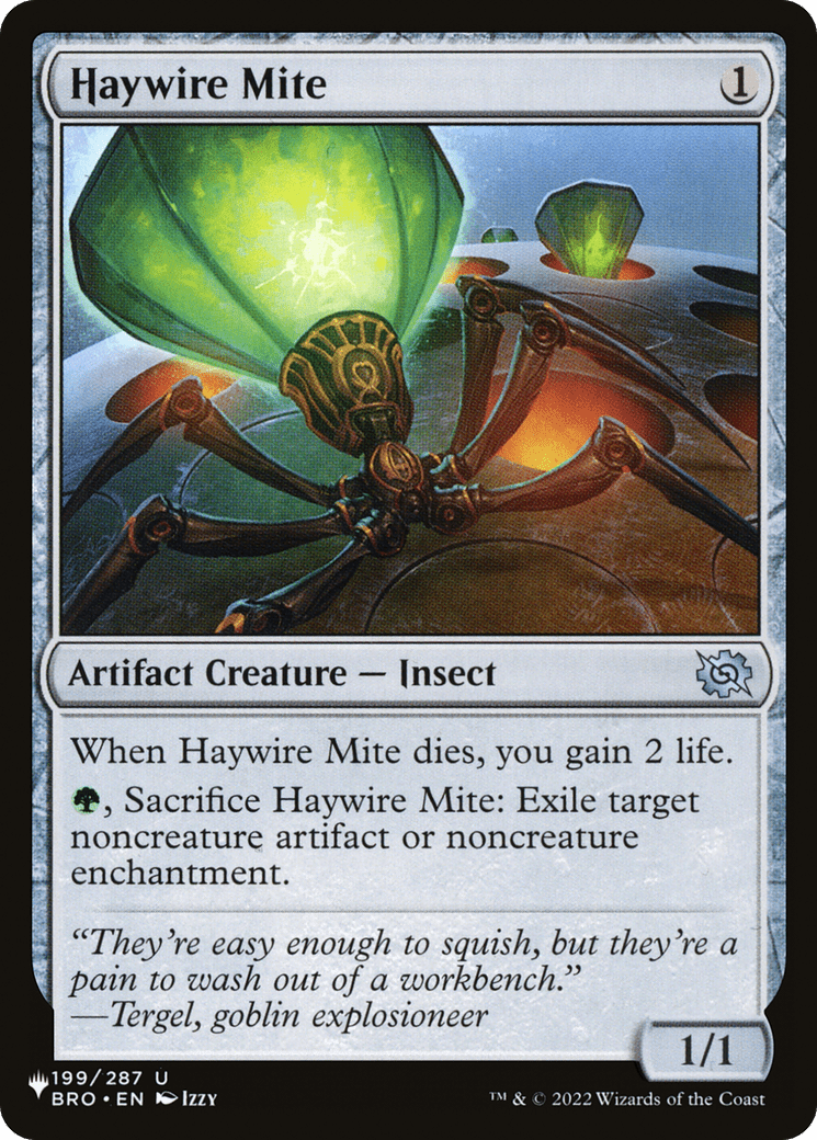 Haywire Mite [The List] MTG Single Magic: The Gathering  | Multizone: Comics And Games