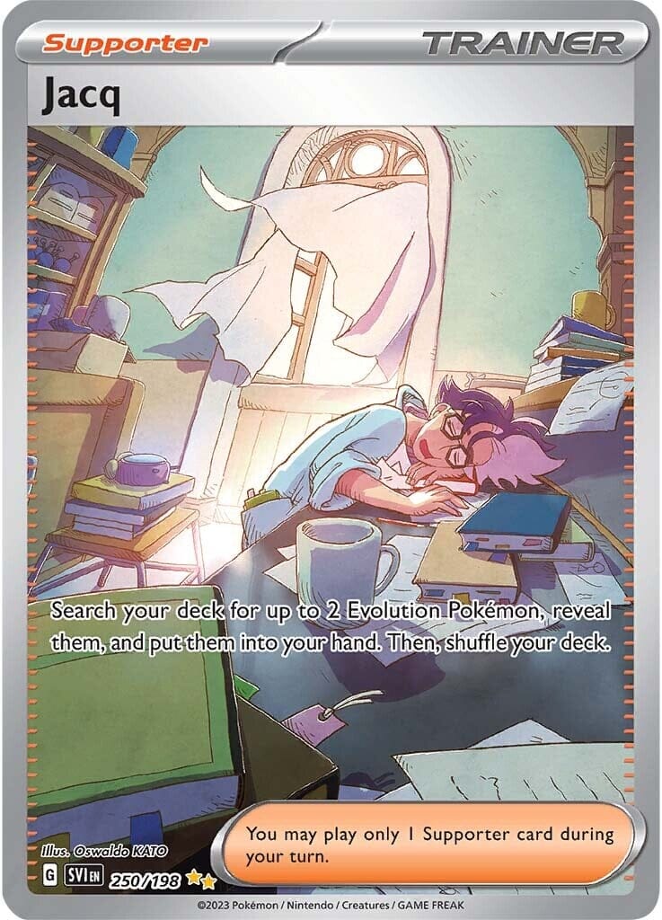 Jacq (250/198) [Scarlet & Violet: Base Set] Pokemon Single Pokémon  | Multizone: Comics And Games