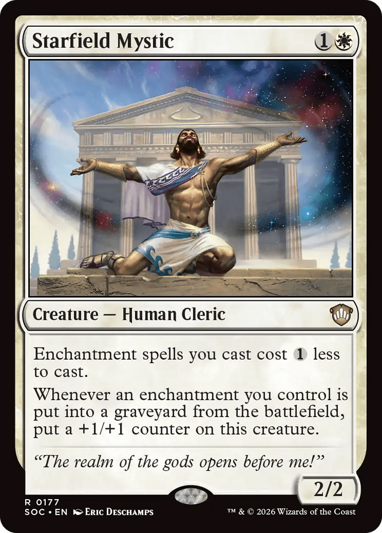 Starfield Mystic [Secrets of Strixhaven Commander] MTG Single Magic: The Gathering  | Multizone: Comics And Games