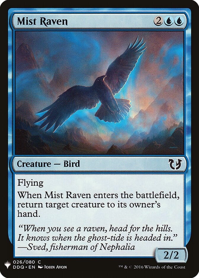 Mist Raven [Mystery Booster] MTG Single Magic: The Gathering  | Multizone: Comics And Games