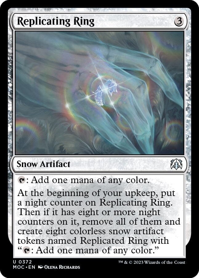 Replicating Ring [March of the Machine Commander] MTG Single Magic: The Gathering  | Multizone: Comics And Games