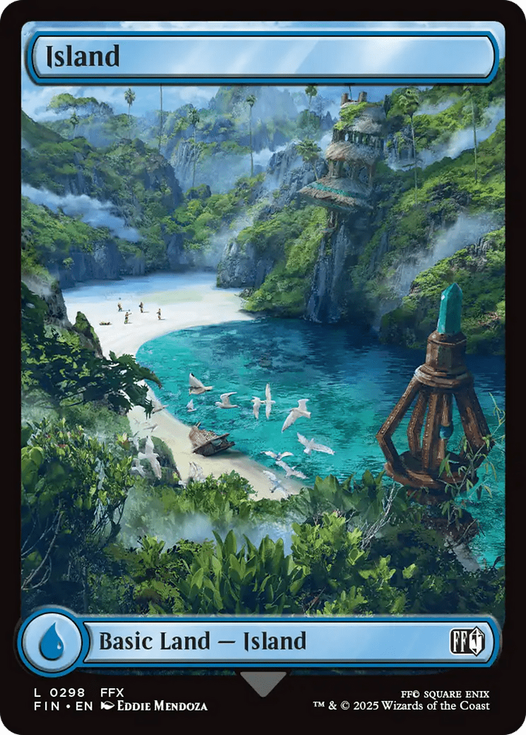 Island (0298) [FINAL FANTASY] MTG Single Magic: The Gathering  | Multizone: Comics And Games