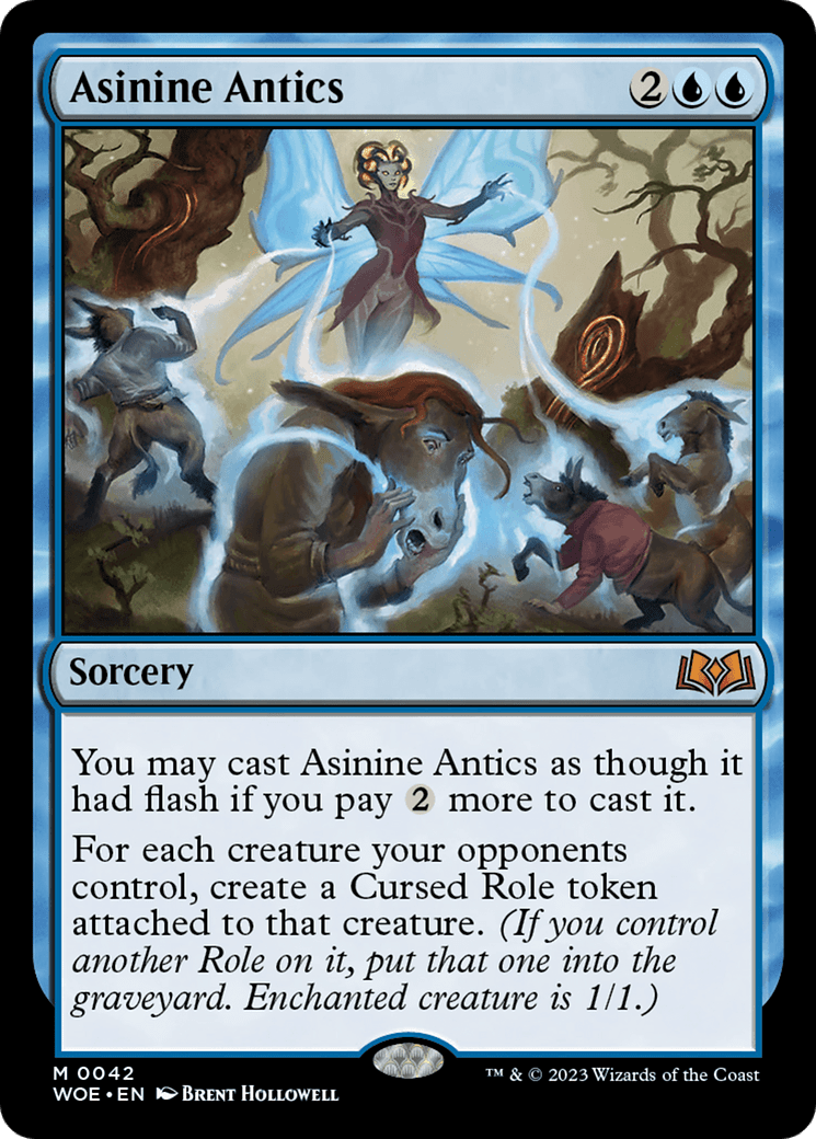 Asinine Antics [Wilds of Eldraine] MTG Single Magic: The Gathering  | Multizone: Comics And Games