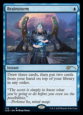 Brainstorm [Secret Lair Drop Series] MTG Single Magic: The Gathering  | Multizone: Comics And Games