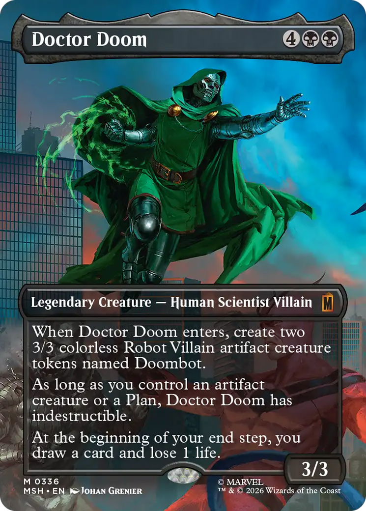 Doctor Doom (Borderless) (336) [Marvel Super Heroes] | Multizone: Comics And Games