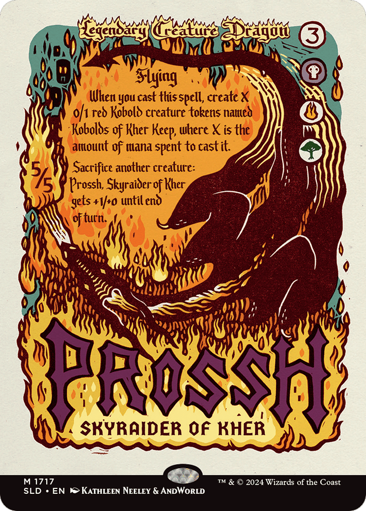 Prossh, Skyraider of Kher [Secret Lair Drop Series] MTG Single Magic: The Gathering  | Multizone: Comics And Games