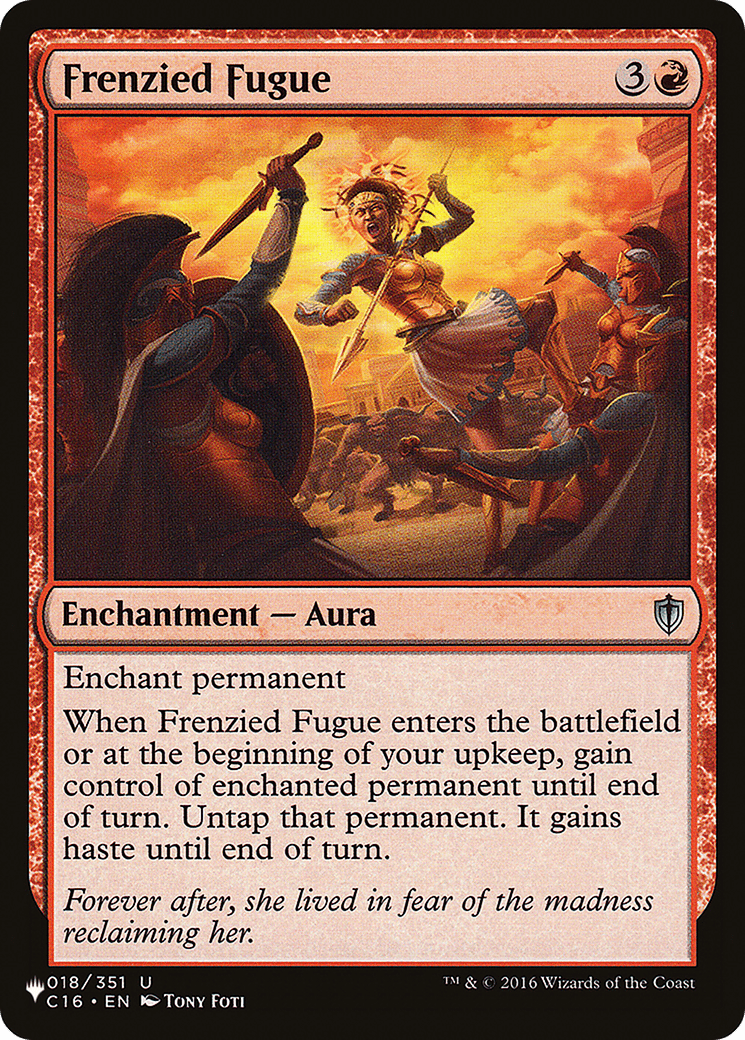 Frenzied Fugue [The List] MTG Single Magic: The Gathering  | Multizone: Comics And Games