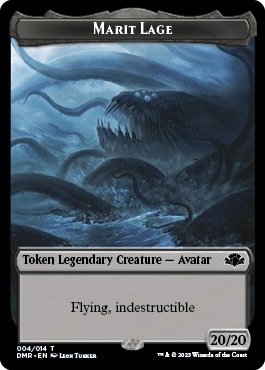 Zombie // Marit Lage Double-Sided Token [Dominaria Remastered Tokens] MTG Single Magic: The Gathering  | Multizone: Comics And Games