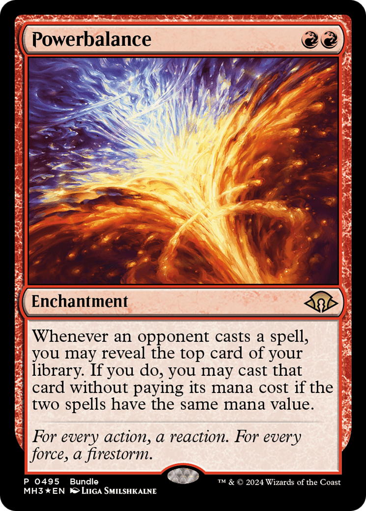 Powerbalance [Modern Horizons 3 Promos] MTG Single Magic: The Gathering  | Multizone: Comics And Games
