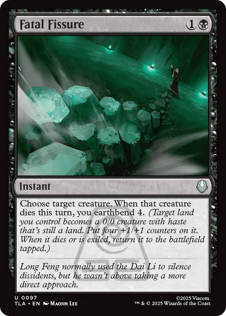 Fatal Fissure [Avatar: The Last Airbender] MTG Single Magic: The Gathering  | Multizone: Comics And Games
