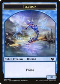 Illusion // Bear Double-Sided Token [Modern Horizons Tokens] MTG Single Magic: The Gathering  | Multizone: Comics And Games