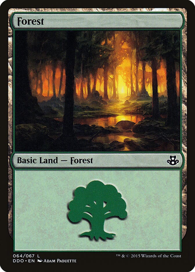 Forest (64) [Duel Decks: Elspeth vs. Kiora] MTG Single Magic: The Gathering  | Multizone: Comics And Games