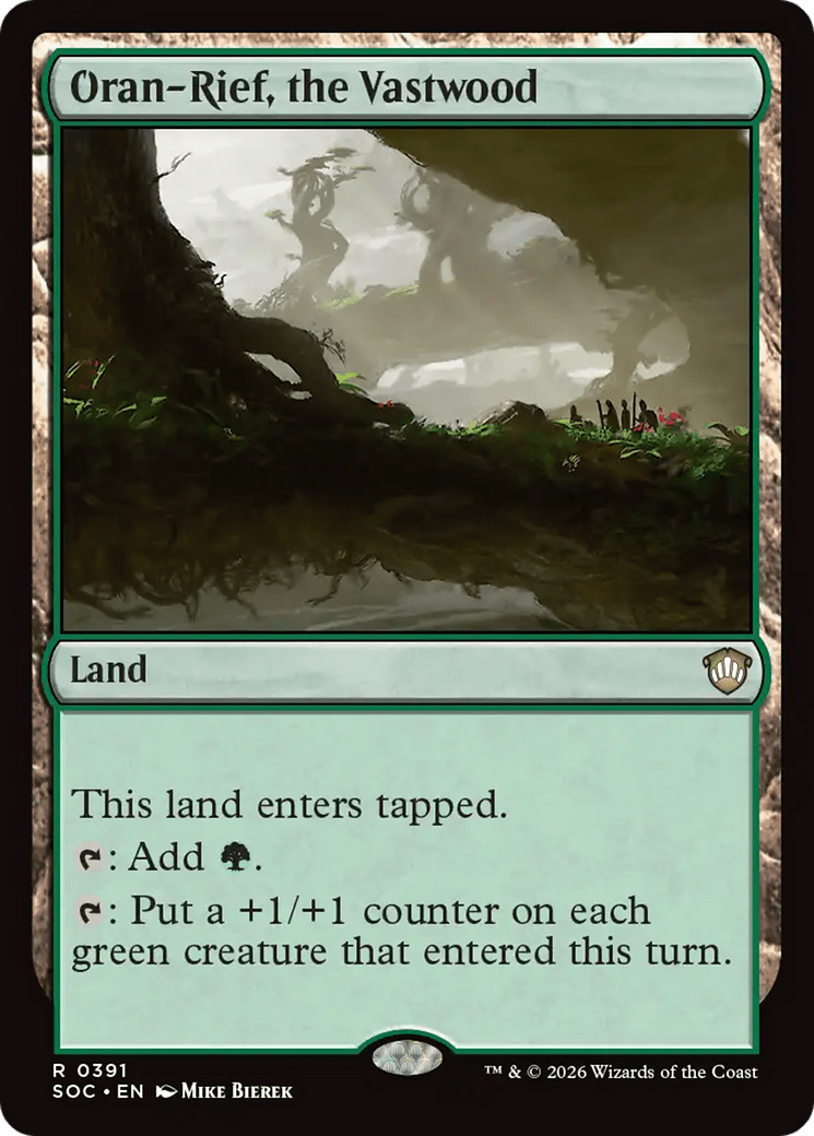 Oran-Rief, the Vastwood [Secrets of Strixhaven Commander] MTG Single Magic: The Gathering  | Multizone: Comics And Games