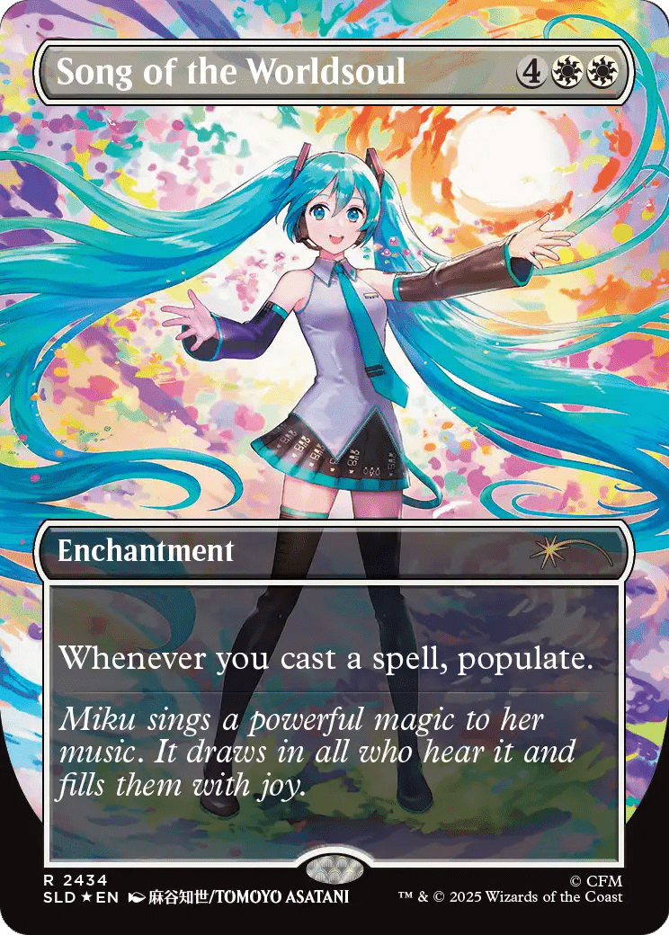 Song of the Worldsoul [Secret Lair Drop Series] MTG Single Magic: The Gathering  | Multizone: Comics And Games