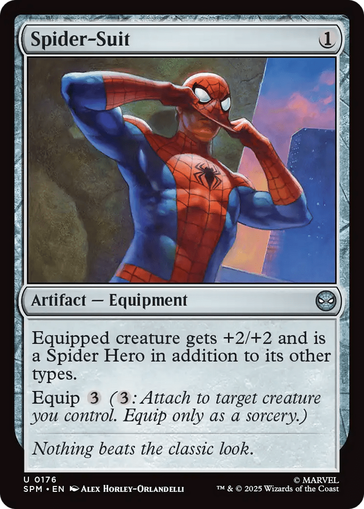 Spider-Suit [Marvel's Spider-Man] MTG Single Magic: The Gathering  | Multizone: Comics And Games