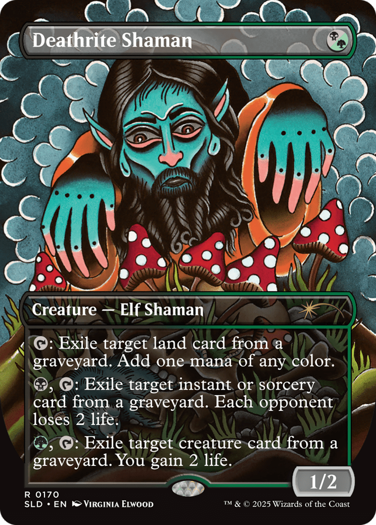 Deathrite Shaman [Secret Lair Drop Series] MTG Single Magic: The Gathering  | Multizone: Comics And Games