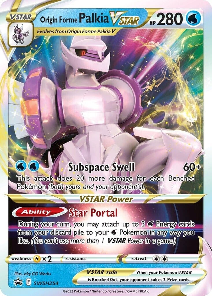 Origin Forme Palkia VSTAR (SWSH254) [Sword & Shield: Black Star Promos] Pokemon Single Pokémon  | Multizone: Comics And Games