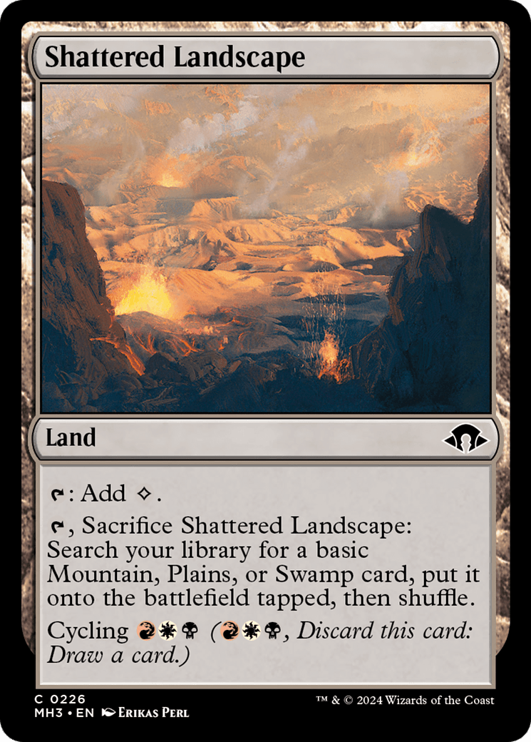 Shattered Landscape [Modern Horizons 3] MTG Single Magic: The Gathering  | Multizone: Comics And Games