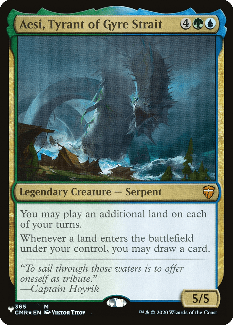 Aesi, Tyrant of Gyre Strait [The List] MTG Single Magic: The Gathering  | Multizone: Comics And Games