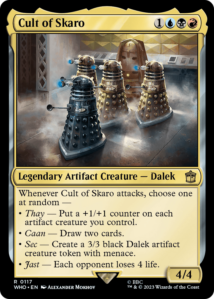 Cult of Skaro [Doctor Who] MTG Single Magic: The Gathering  | Multizone: Comics And Games