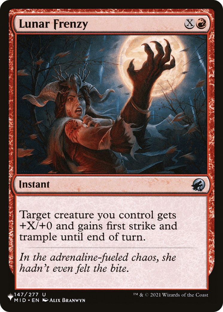 Lunar Frenzy [The List] MTG Single Magic: The Gathering  | Multizone: Comics And Games