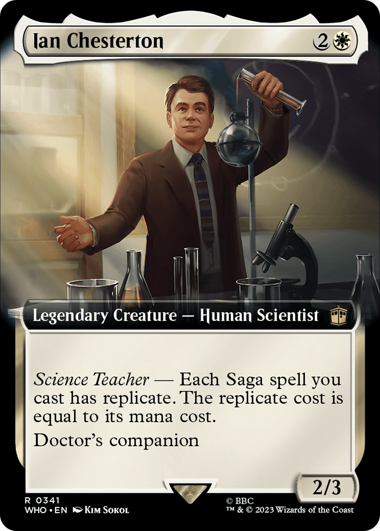Ian Chesterton (Extended Art) [Doctor Who] MTG Single Magic: The Gathering  | Multizone: Comics And Games