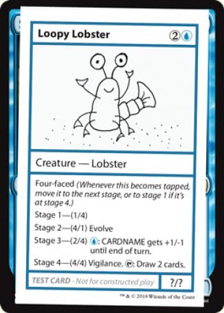 Loopy Lobster (2021 Edition) [Mystery Booster Playtest Cards] MTG Single Magic: The Gathering  | Multizone: Comics And Games