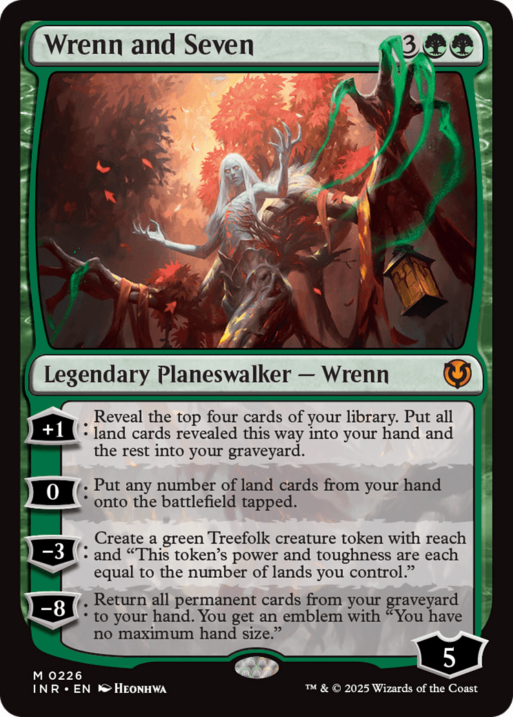 Wrenn and Seven [Innistrad Remastered] MTG Single Magic: The Gathering  | Multizone: Comics And Games