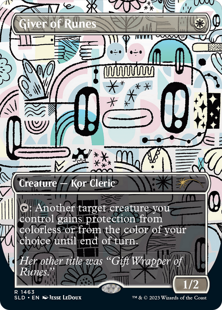 Giver of Runes [Secret Lair Drop Series] MTG Single Magic: The Gathering  | Multizone: Comics And Games