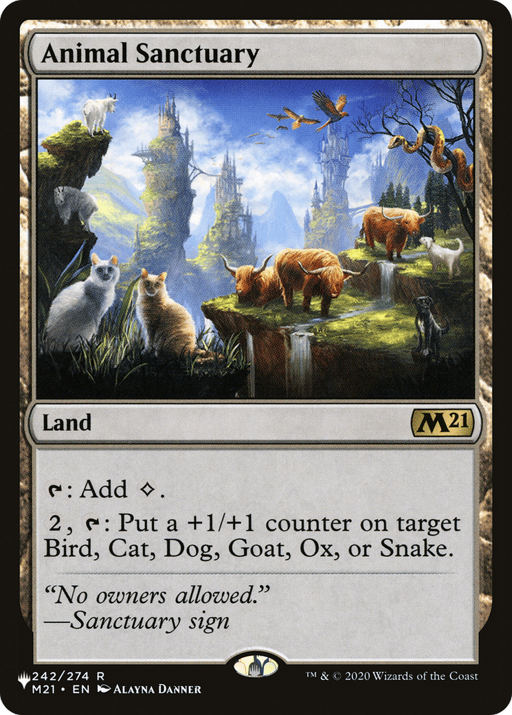 Animal Sanctuary [The List] MTG Single Magic: The Gathering  | Multizone: Comics And Games